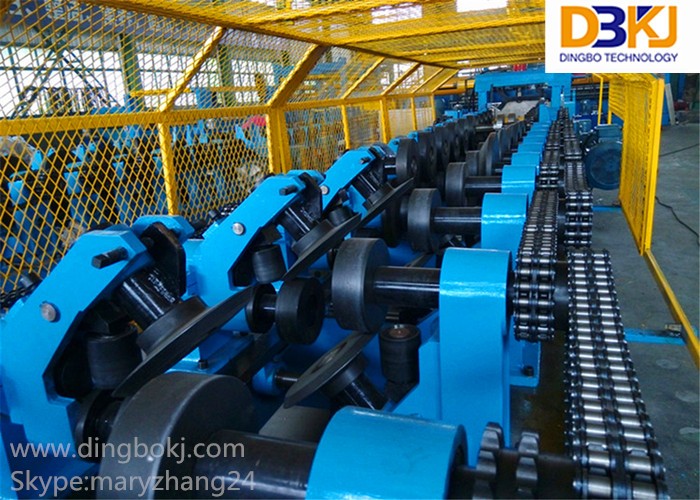 Casting Steel Plate Rolling Machine , K Span Roll Forming Machine Gardens Use