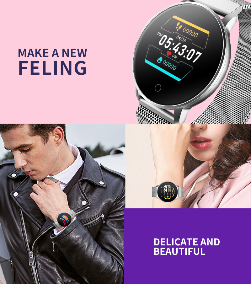 W34 Amazfit Sports Smart Watch Bracelet Smart Ring BLE Band