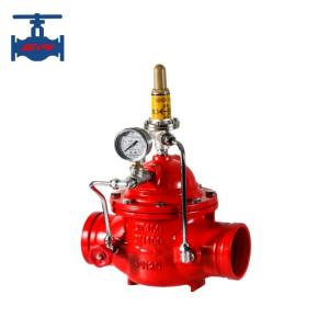 Quality Large Flow Fire Fighting System Valves Ductile Iron Safety Relief Valve wholesale