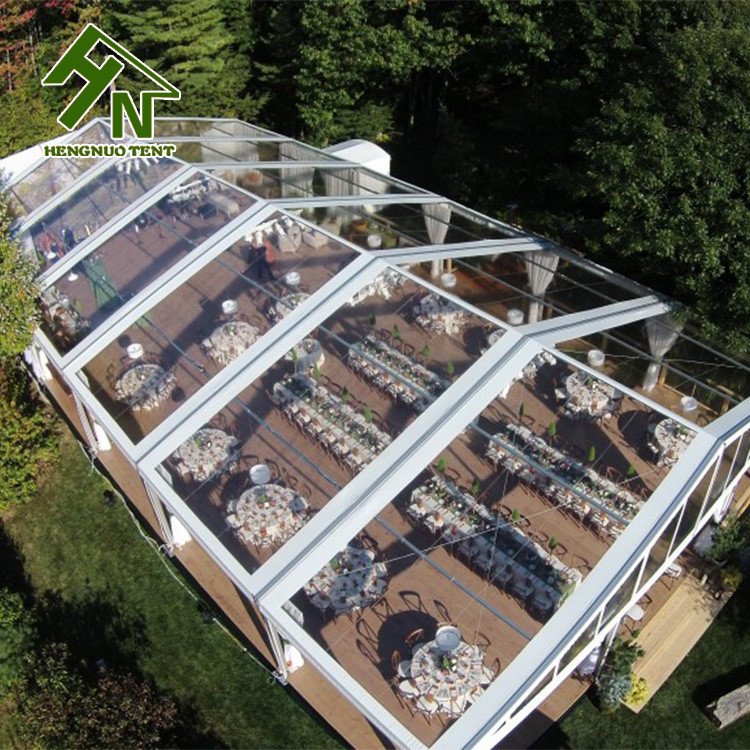 Luxury Transparent Cover 1000 Seater Clear Roof Marquee Tent Outdoor 25x40m