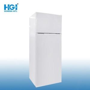 Quality Big Capacity Double Door Top Freezer Fridge Defrost Home Commercial Use Upright Refrigerator Bcd-240 wholesale