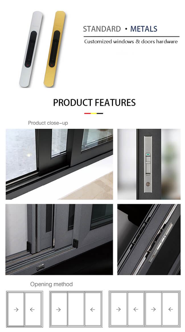 aluminum sliding window