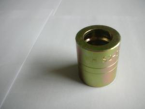 Quality Yellow Carbon Steel Hydraulic Ferrule Fittings Sleeve Tube For SAE 2SN HOSE wholesale