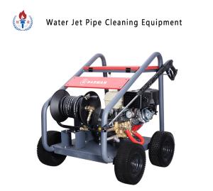 Quality Gasoline Engine Drive Washer High Pressure Car Washing Machine With 4 Dredge Nozzles wholesale
