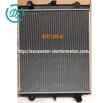 ZAX120 Excavator Water Tank Radiator 4448372 Hitachi ZX135 ZAX130