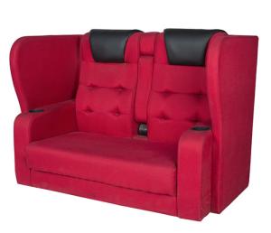 Quality Fashion Durable Theatre Couple Seat Modern 3D Ergonomically Design wholesale