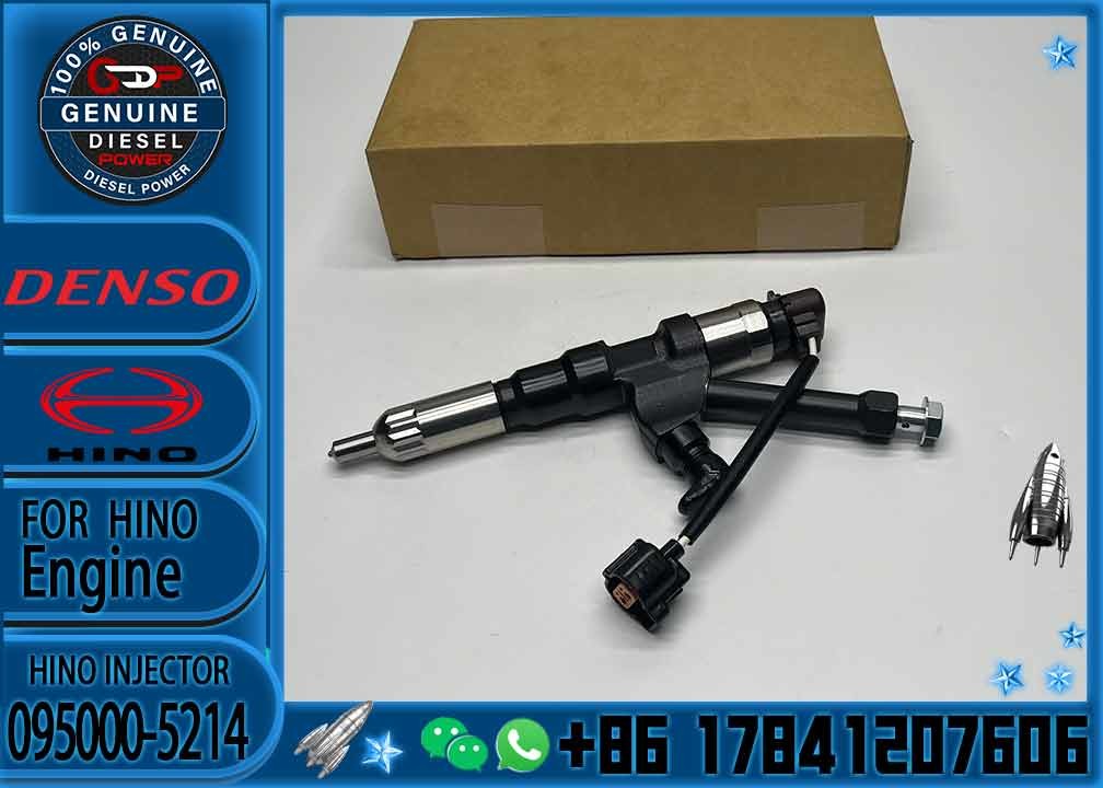 095000-5215 095000-5214 VH23670E0350 23670-E0351 SK460-8 SK480-8 P11C Engine Fuel Injector Assy