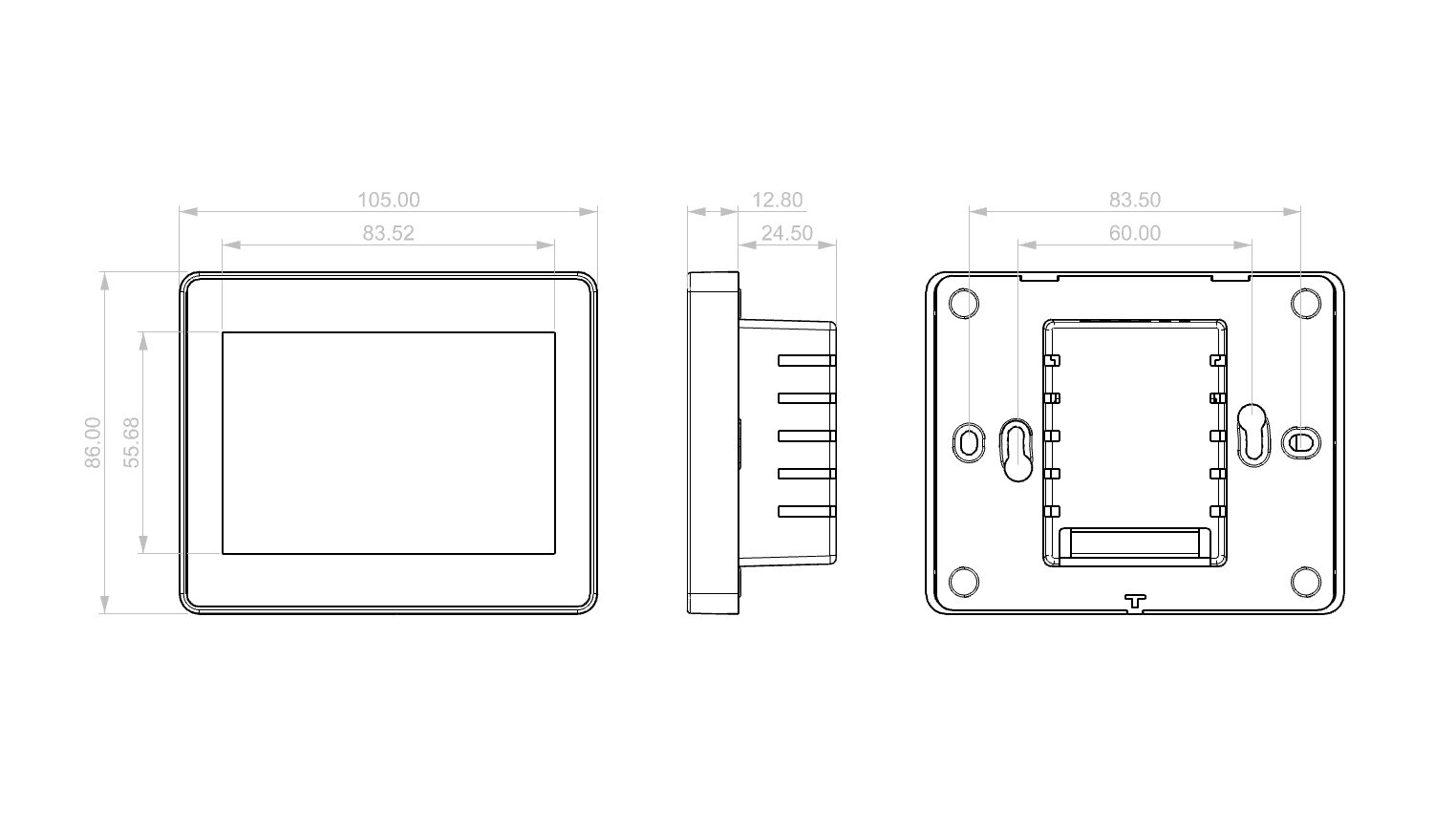 ODM SPST NO Smart WiFi Thermostats Programmable For Underfloor Heating