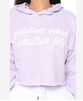 Cropped Women'S Sports Team Hoodies Cotton Oversized Sweatshirt