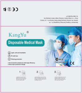 Quality FFP2 Elastic Earloop Disposable Medical Mask Anti Dust Prevent Flu wholesale