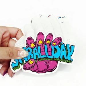 Quality Custom Printed Die Cut Stickers Label Waterproof Vinyl Self Adhesive wholesale