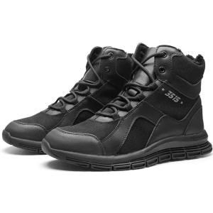 Quality Outdoor men's winter plus velvet warm non-slip wear-resistant lace-up boots hiking boots men's new wholesale