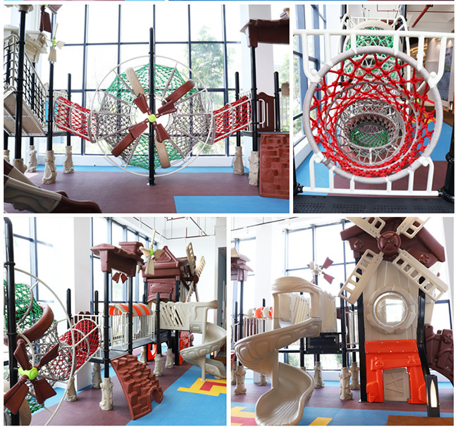 Customized Color Plastic Playground Slide For Children Outdoor Entertainment