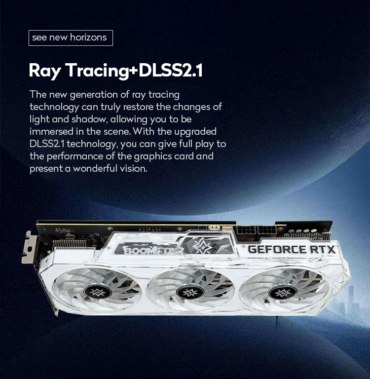 E Sports Gaming Graphics Card GALAXY Geforce RTX 3060 Ti 8GB Xingyao FG GDDR6 256Bit N Card