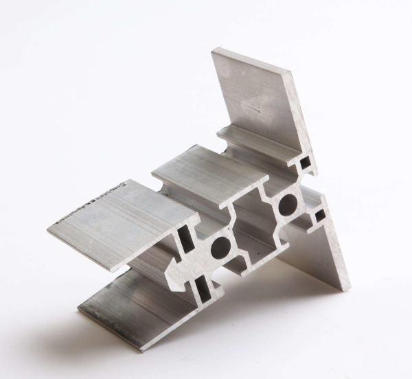 Cheap Formability Wood Grain Aluminium Profiles Anodizing High Surface Brightness for sale