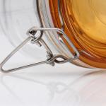 High Quality Wholesale150ml 200ml 250ml Round Glass Storage Jar For Honey Jam