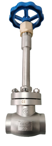 Cryogenic Globe Angle Valves For LNG LOX LIN LAr CO2 for cryogenic tank -196
