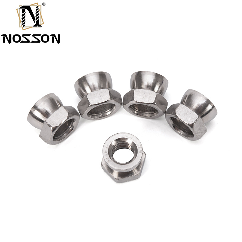 ISO Standard M6 M8 M10 Steel Security Shear Nut Stainless Steel 304 316 Break Away Nut Anti Theft Nut Finish ZINC PLATED