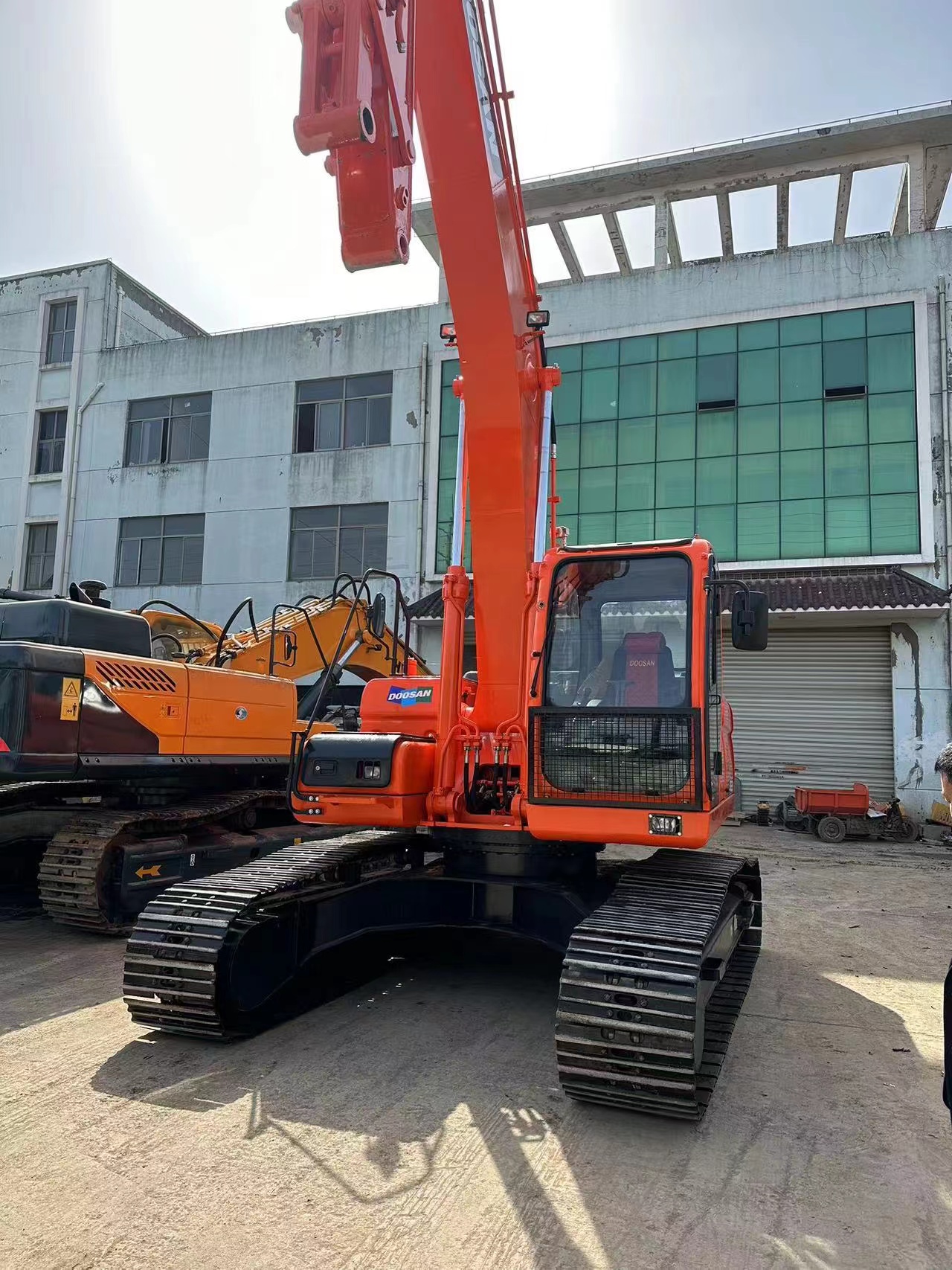 25 Ton Original Color Used Crawler Big Digger Doosan Dh225-9 Second Hand Excavator