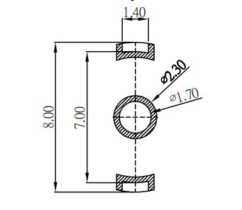 12V Round Magnetic Connector Female Male Magnetic DC Power Connector