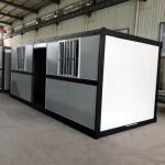 Portability Pre Built Folding 2 Bedroom Shipping Container House 40 Feet