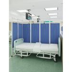 Medical Stainless Steel Hospital Ward Screen Mobile Folding