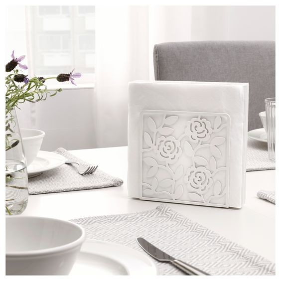 Tabletop Cactus Design Metal Napkin Holder Standard Size For Restaurant / Hotel