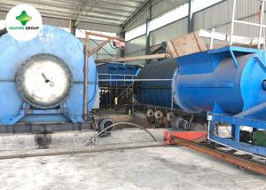 Quality Full Automatic Waste Tyre Pyrolysis Plant Furnace 10 Ton wholesale