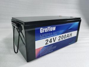 Quality Lifepo4 Lithium Battery 24v 200ah Long Serive Life 6000 Cycles wholesale