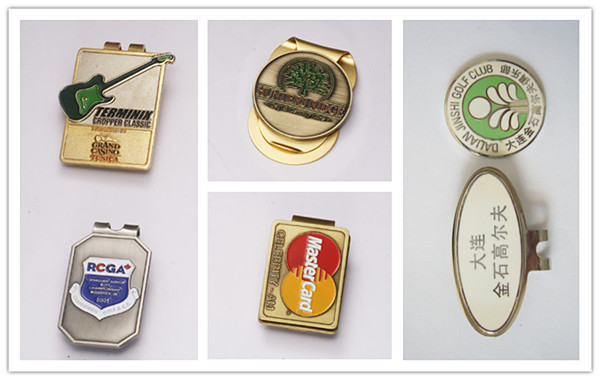 Custom Your Own Logo Cheap Blank Magnet Metal Cap Clip