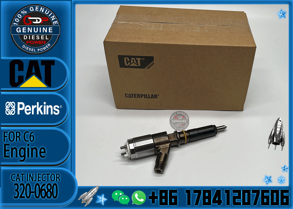 Common Rail 320D injector 2645A747 320-0680 for Caterpillar perkins C6.6 C6.4 engine CAT 320D injector