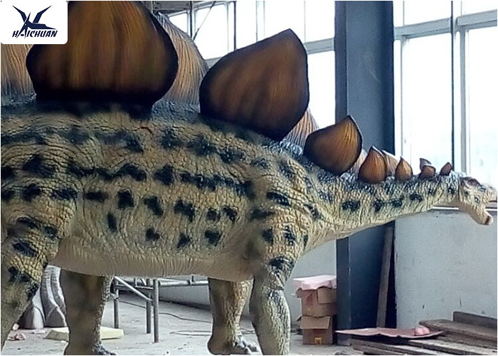 Animatronic Realistic Light Giant Dinosaur Model For Indoor Decoration