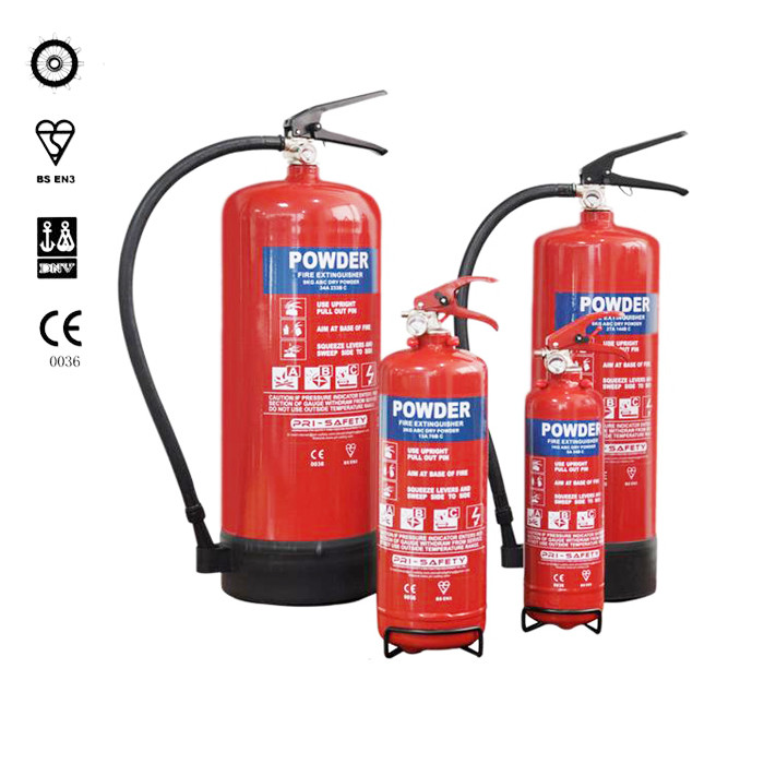 BSI EN3 Approved ABC 2kg Dry Powder Fire Extinguisher fire fighting equipments