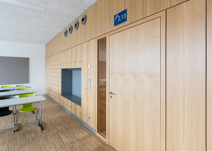 Office Partition Wall Durable 108mm Solid Wall Aluminum Frame With Wall-mounted Steel Keel