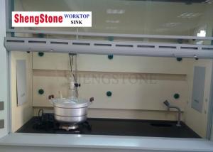 Quality CE SGS Fume Hood Parts Phenolic Resin Laboratory Countertops Matte Surface wholesale