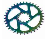 Aluminum Alloy Mountain Road Bicycle GXP Crank Rings Dazzle Colour
