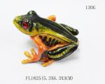 Bejeweled Big Belly Frog Jewelry Trinket Box Bejeweled Frog Jewelry Box Green