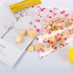 OPP Popcorn Sleeve Printed Food Bags , Pastry Icing Piping Cake Decorating Bags