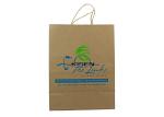 Custom Retail Craft Brown Paper Bags , Packaging Kraft Shopping Bags With Handle