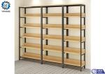 Heavy Duty Economical Metal Retail Shelving Q235B Gondola Display Units