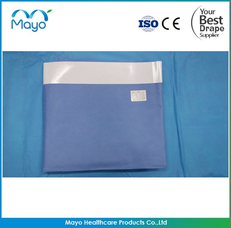 SMS 35gsm TUR Drape Clear Adhesive Incise Drapes With 3M Tape
