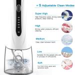Household Ultrasonic Water Pick , water jet teeth cleaner FDA Approved