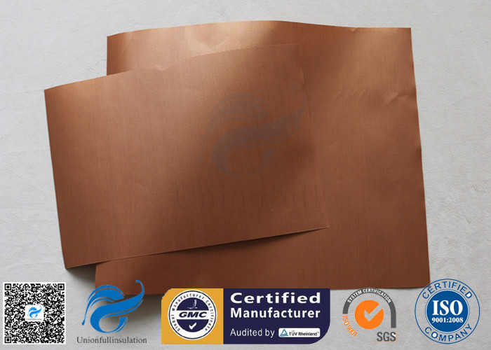 Non Stick Silicone Baking Mat FDA PTFE Copper 33X40CM 0.2MM BBQ Grill Mat