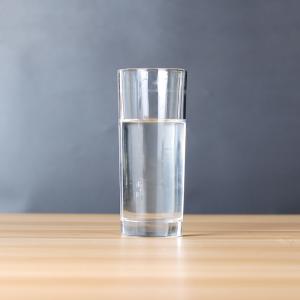 Quality Transparent 11oz Water Drinking Glass 2.5mm Thickness With Chip Resistant Rim wholesale