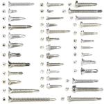 Installation Stainless Steel Hex Washer Head Self Drilling Tek Screws for Wood