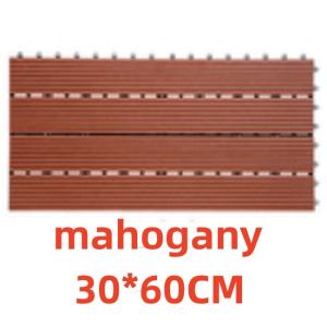 Quality Moisture Proof 300MM Exterior Wpc Board For Outdoor Eco Friendly WPC DIY Tile wholesale