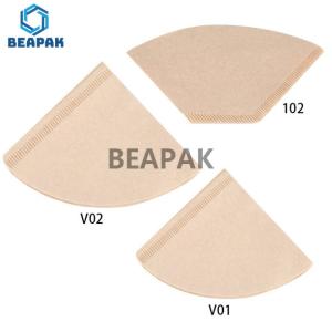 Quality Gravure Printing Wood Pulp Paper Coffee Filter Custom Logo wholesale
