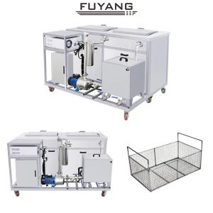 Quality 1200w Dual Slot Engine Ultrasonic Cleaner 88 Liter With SUS Basket wholesale