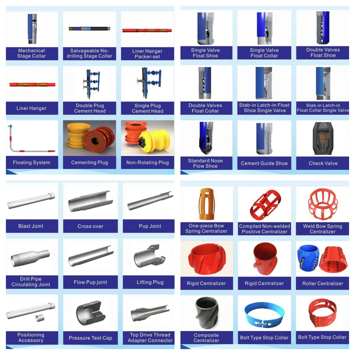 7 BTC P110 Casing Buoyancy System for Oil and Gas Industry