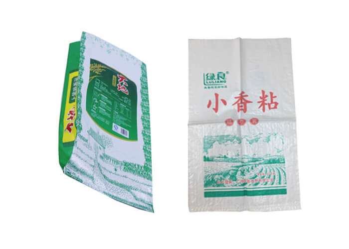 Moisture Proof Bopp Laminated Rice Sack Bag Environmental Friendly
